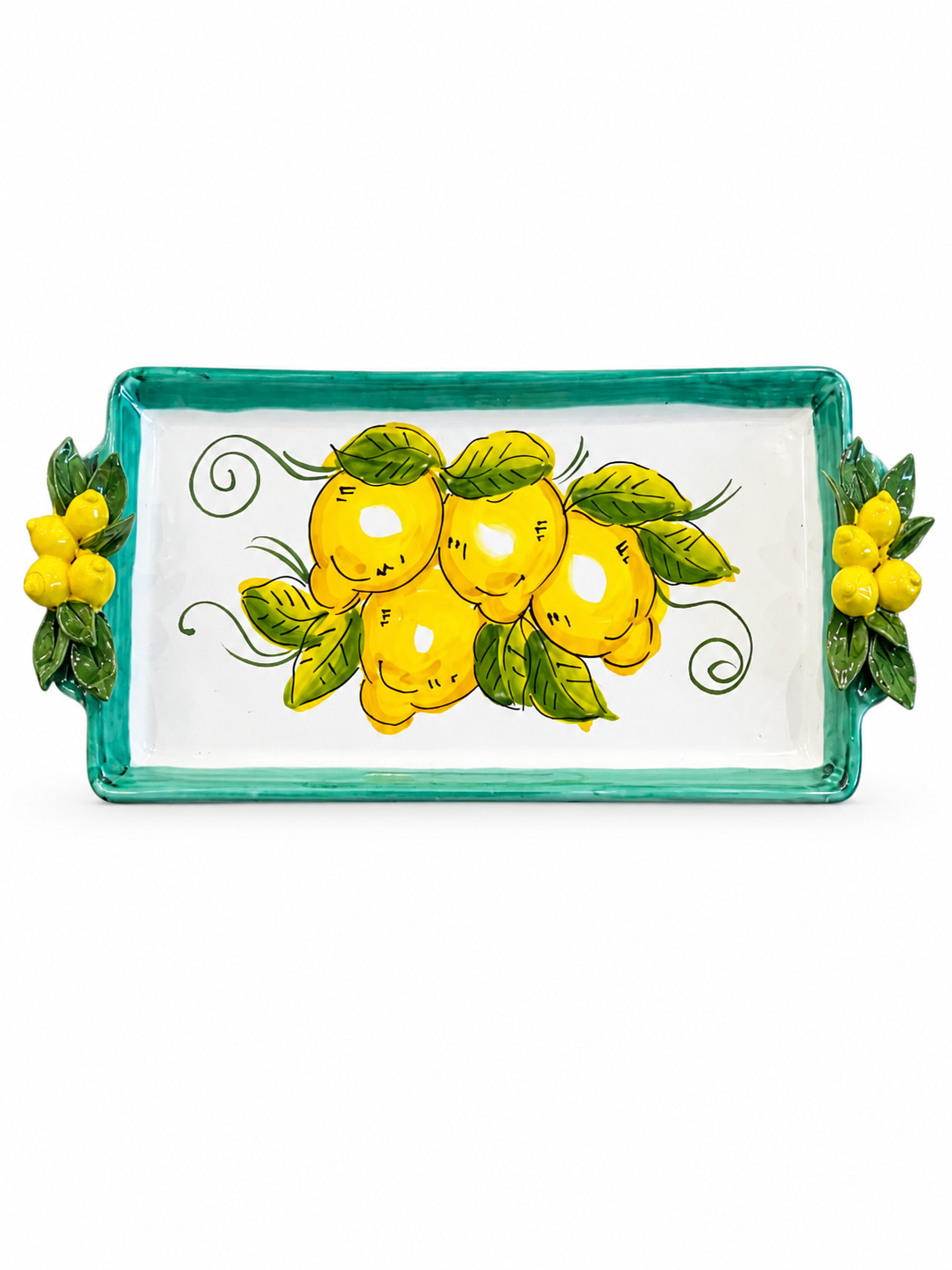 LİMON DESENLİ TEPSİ 27 CM