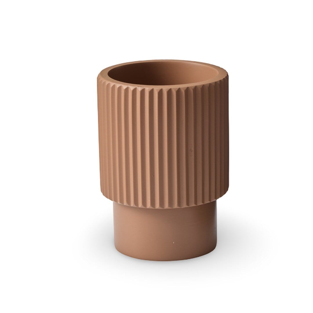 Lumi Kanallı Diş Fırçalık - Terracotta