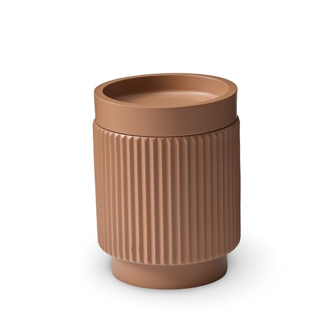 Lumi Kanallı Pamukluk - Terracotta