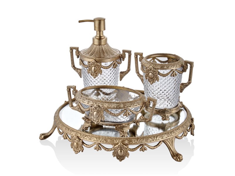 LUXURIOUS ANTIK GOLD BANYO TAKIMI