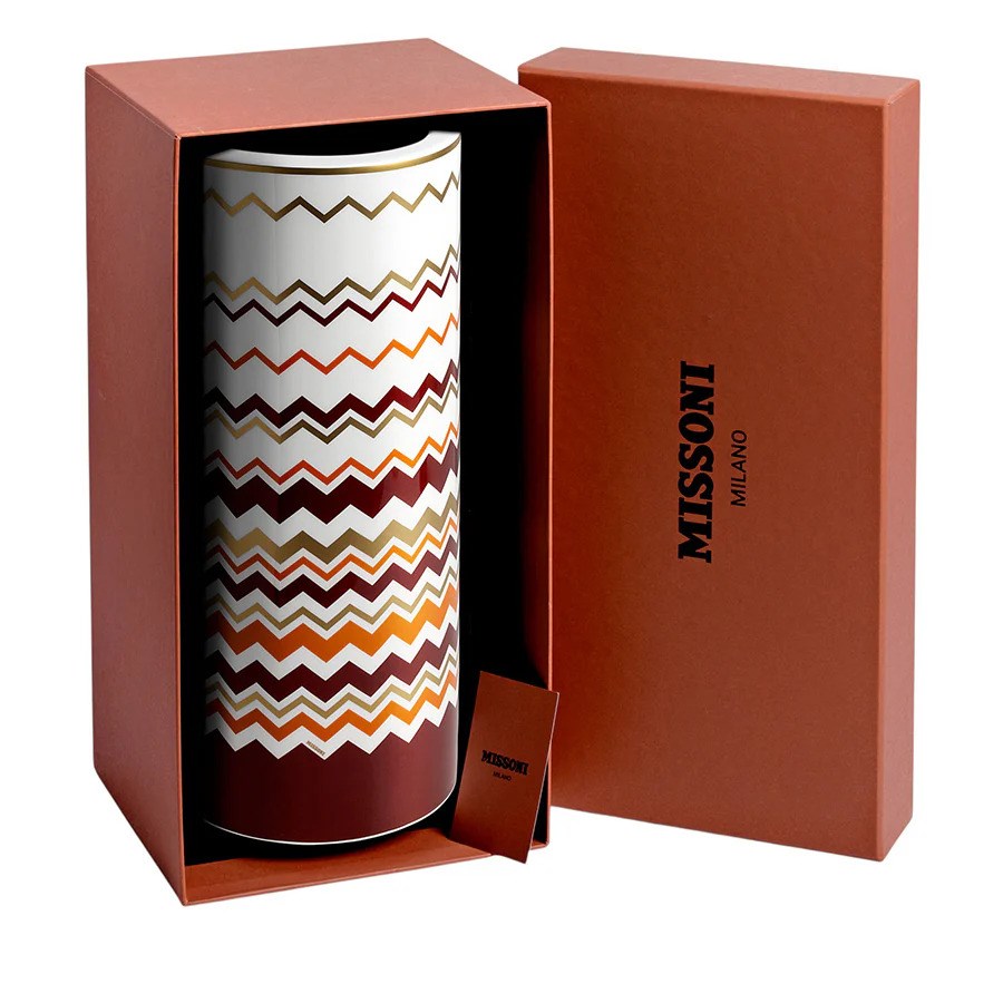 MISSONI ICONIC - TURUNCU,BORDO - VAZO, 36 CM