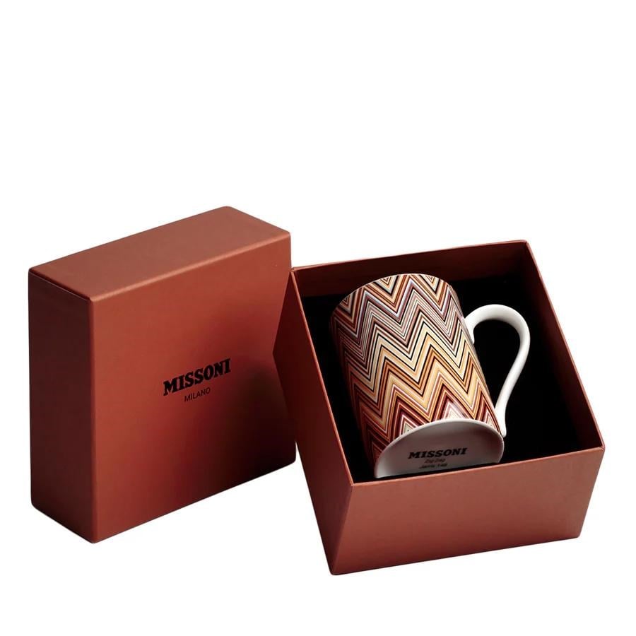 MISSONI ZIG ZAG JARRIS 148 - KAHVE-BEJ, KUPA,0,37 L