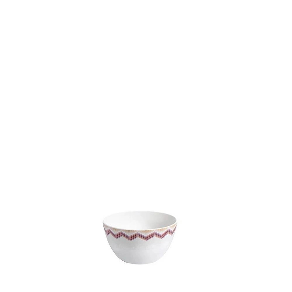 MISSONI ZİG ZİG JARRİS 156-TURUNCU BORDO KOMPOSTO SALATA KASESİ 11 CM