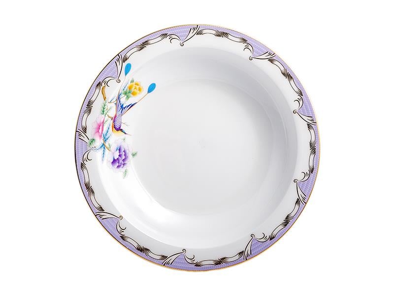 Papillons Purple - Çukur Tabak 21,5 cm