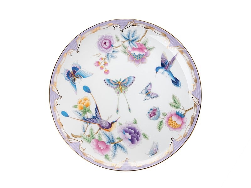 Papillons Purple - Kahvaltı Tabağı 21 cm
