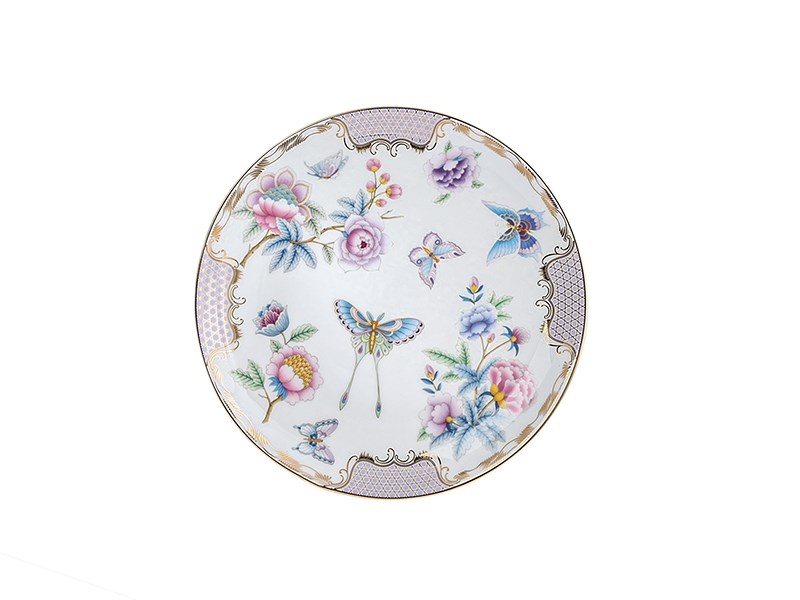 Papillons Purple - Pasta Tabağı 17 cm