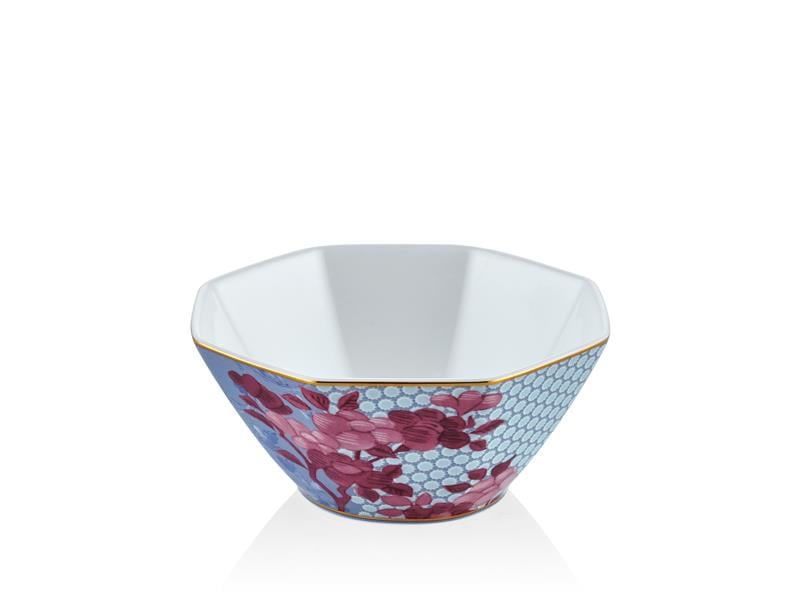 Regency Damask - Çorba Kasesi 12 cm Mavi