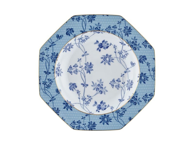 Regency Damask - Çukur Tabak 22 cm Mavi
