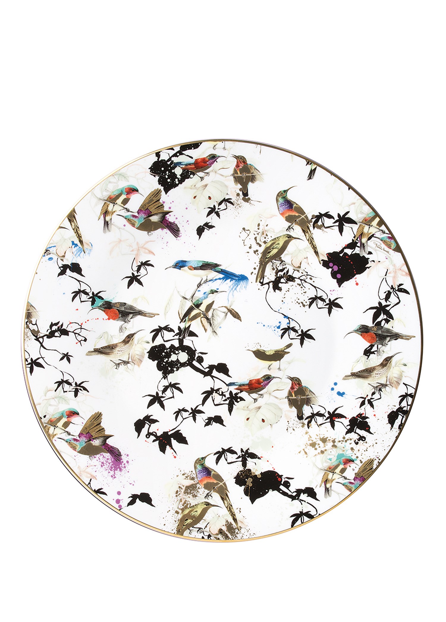 ROBERTO CAVALLI GARDENS BIRDS - SERVIS TABAGI, 32 CM