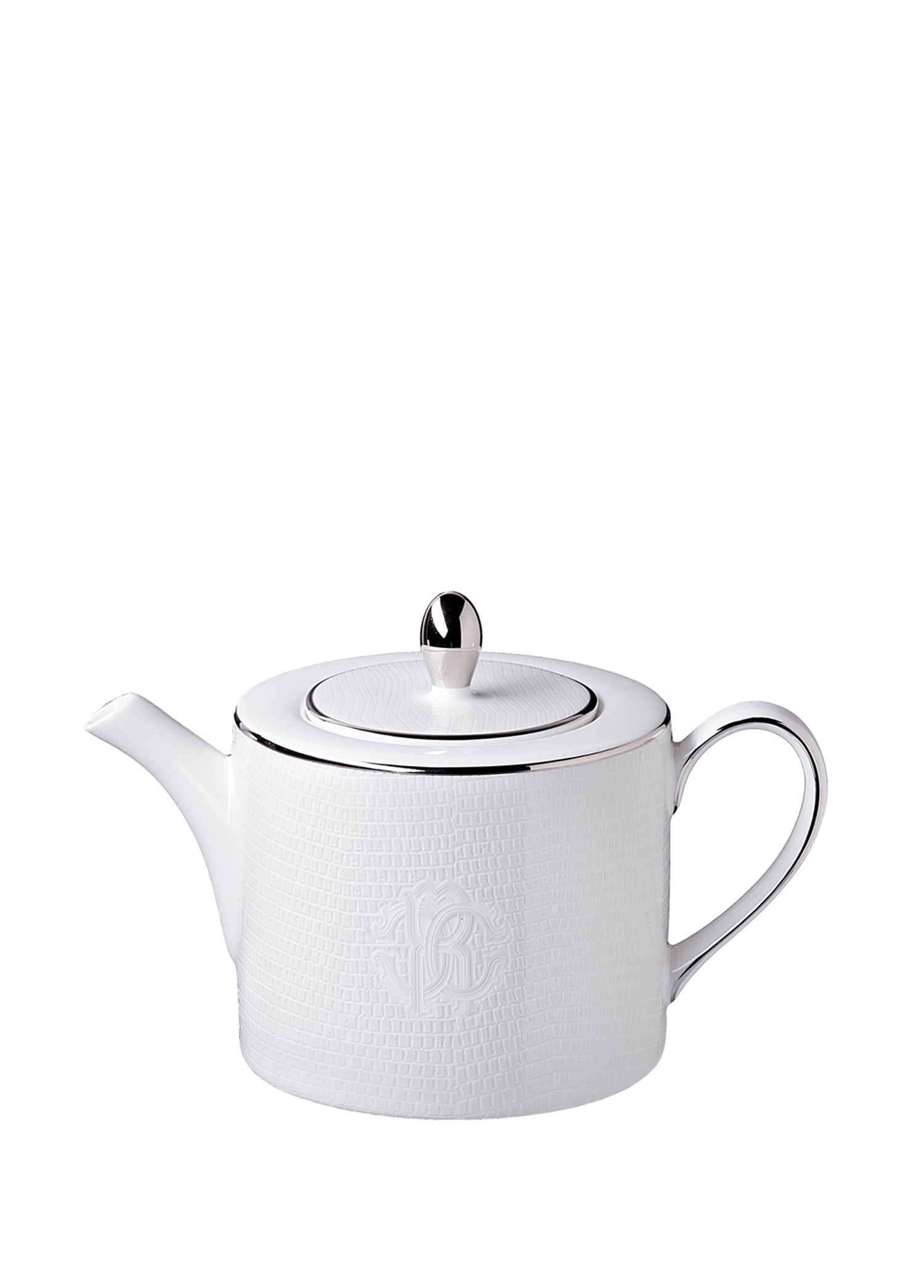ROBERTO CAVALLI LIZZARD PLATIN - KAHVE/CAY POTU, 12 CM
