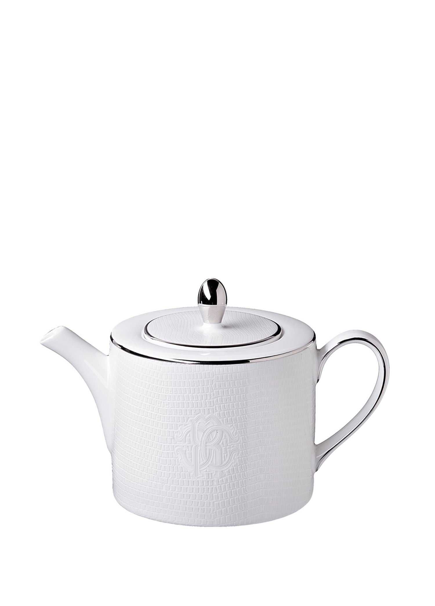 ROBERTO CAVALLI LIZZARD PLATIN - KAHVE/CAY POTU, 12 CM