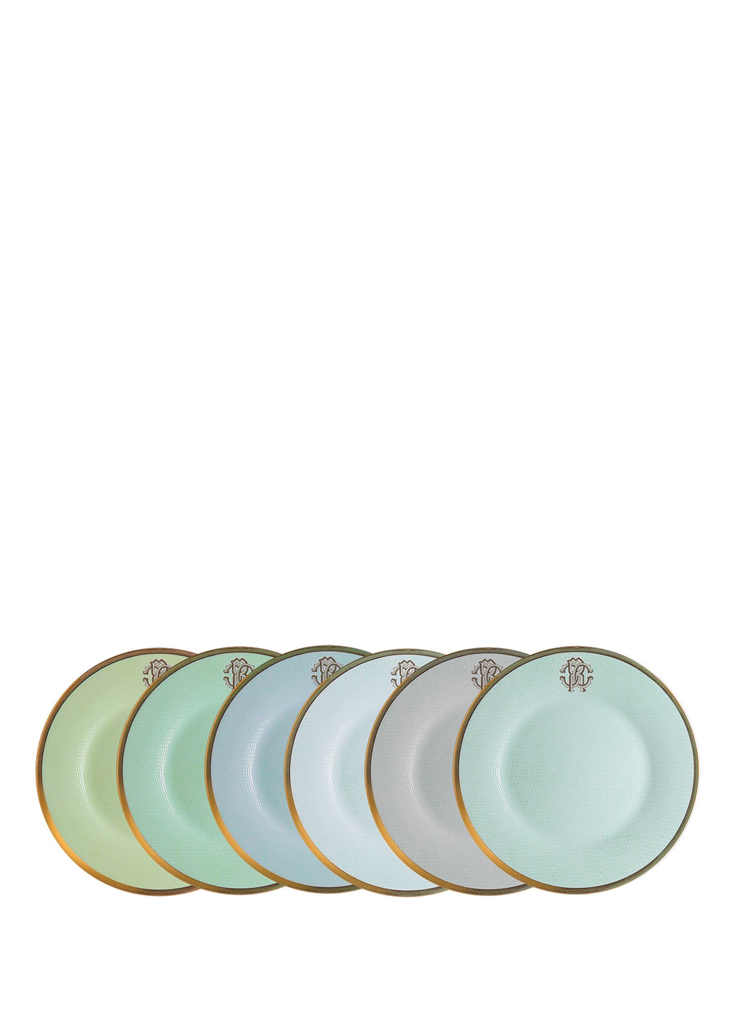 ROBERTO CAVALLI LIZZARD SUNRISE - PASTA TABAGI, 6 KISILIK SET, 21,5 CM