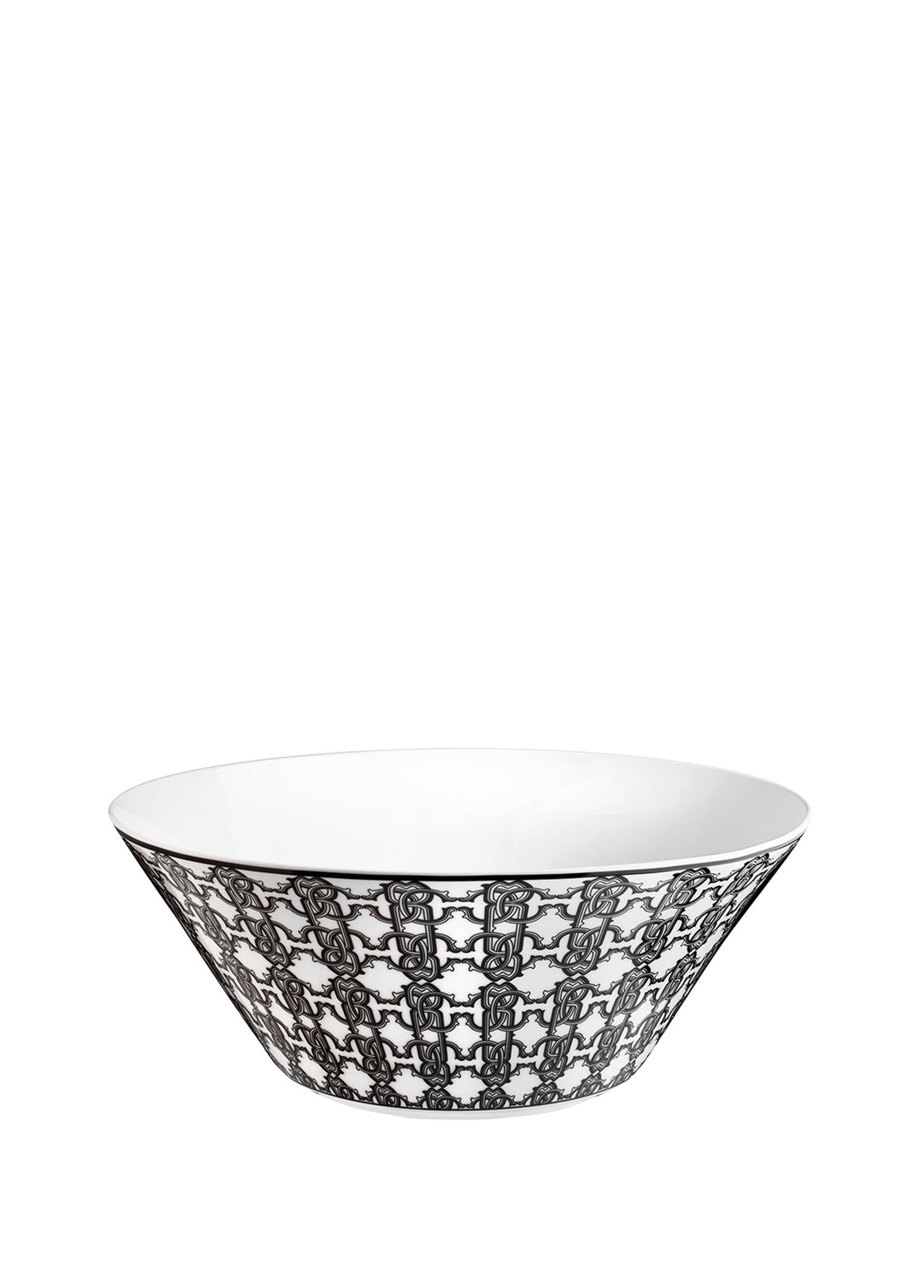 ROBERTO CAVALLI MONOGRAM BLACK - SALATA SERVIS KASESI, 26,5 CM