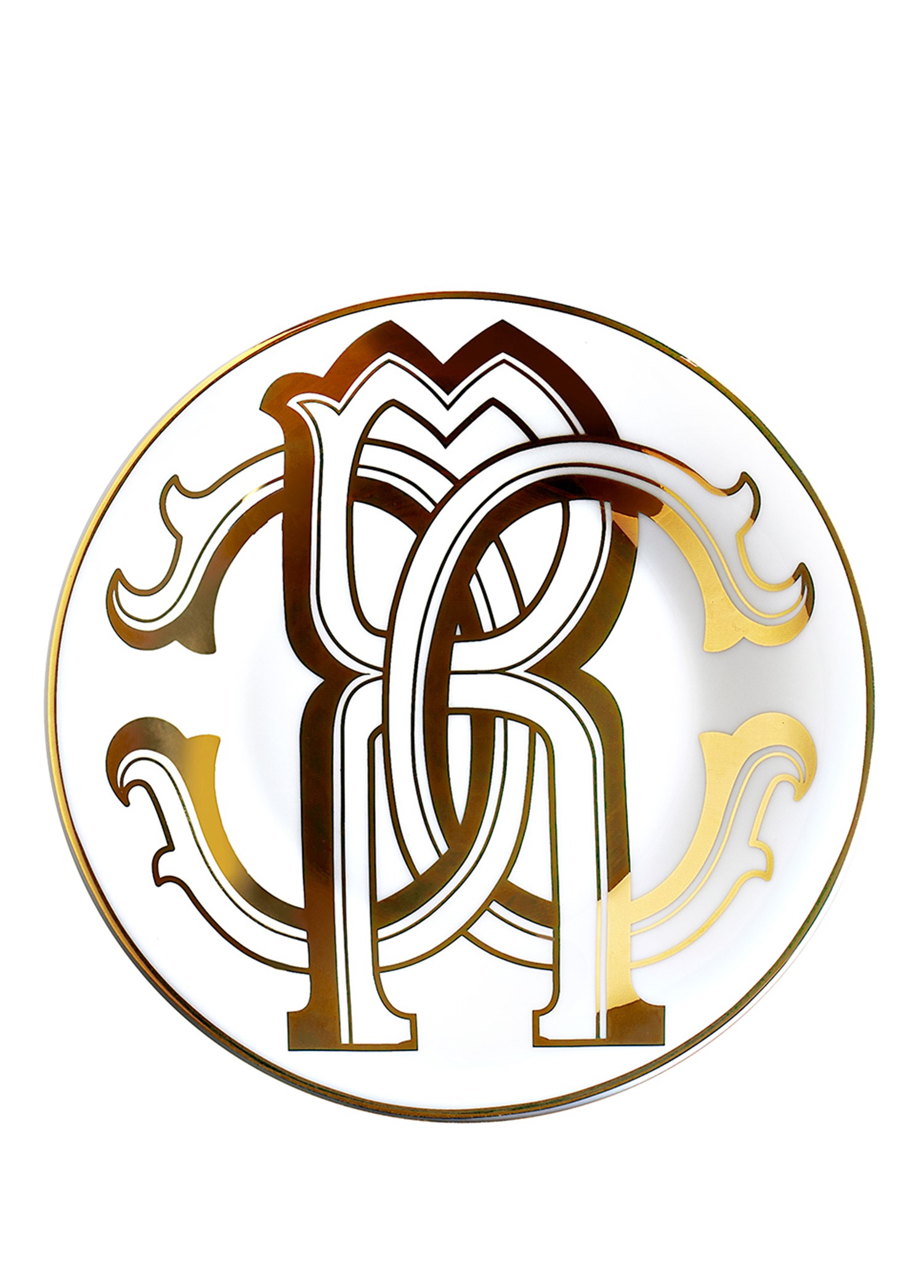 ROBERTO CAVALLI MONOGRAM GOLD - EKMEK TABAGI, 15,5 CM