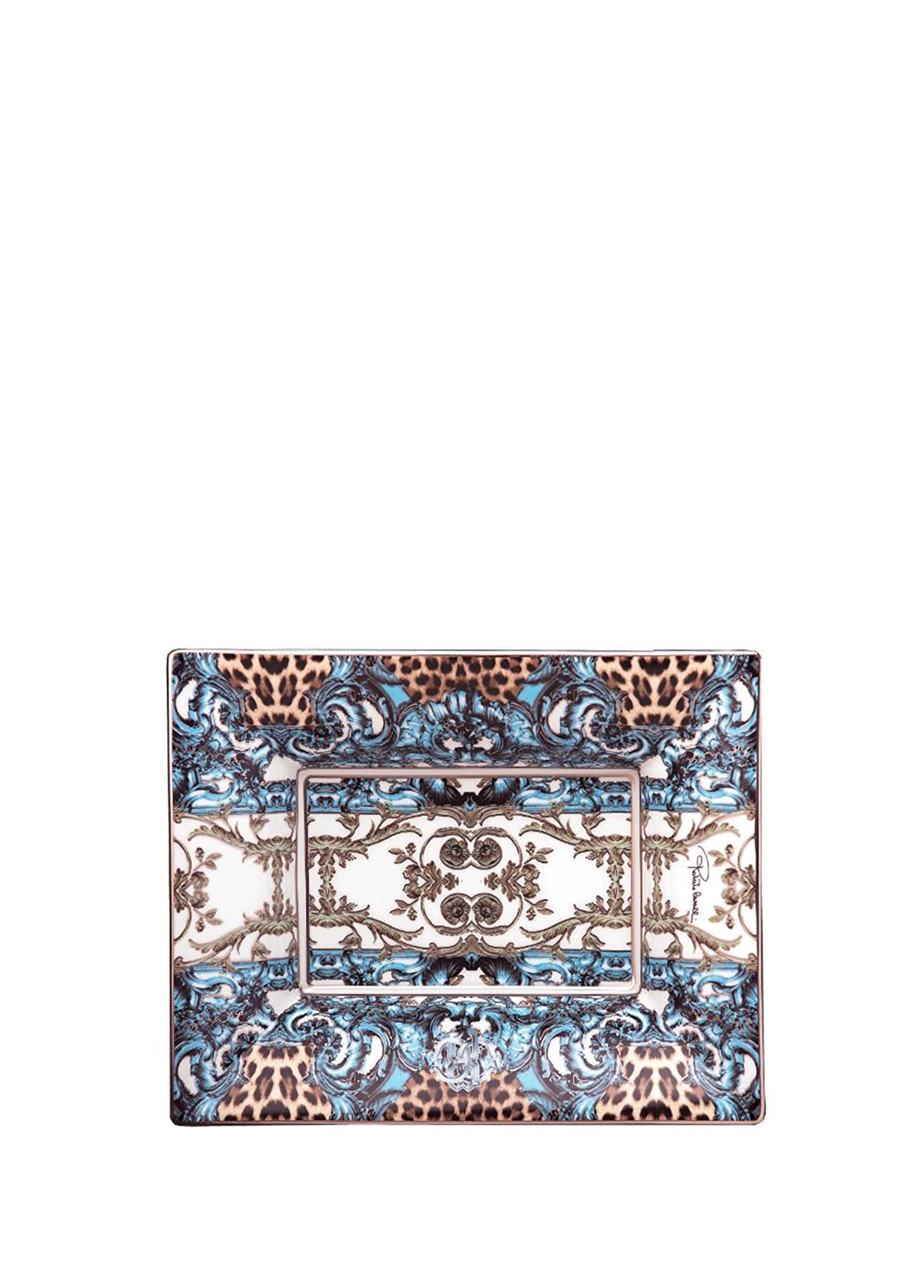 ROBERTO CAVALLI PALAZZO PITTI - DIKDORTGEN DEKORATIF TABAK, 20x16 CM