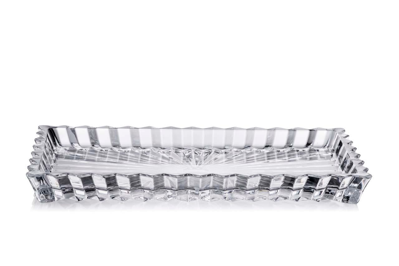 ROGASKA CROWN JEWEL VASSOIO RETTANG DİKDÖRTGEN TEPSİ 35X19 CM