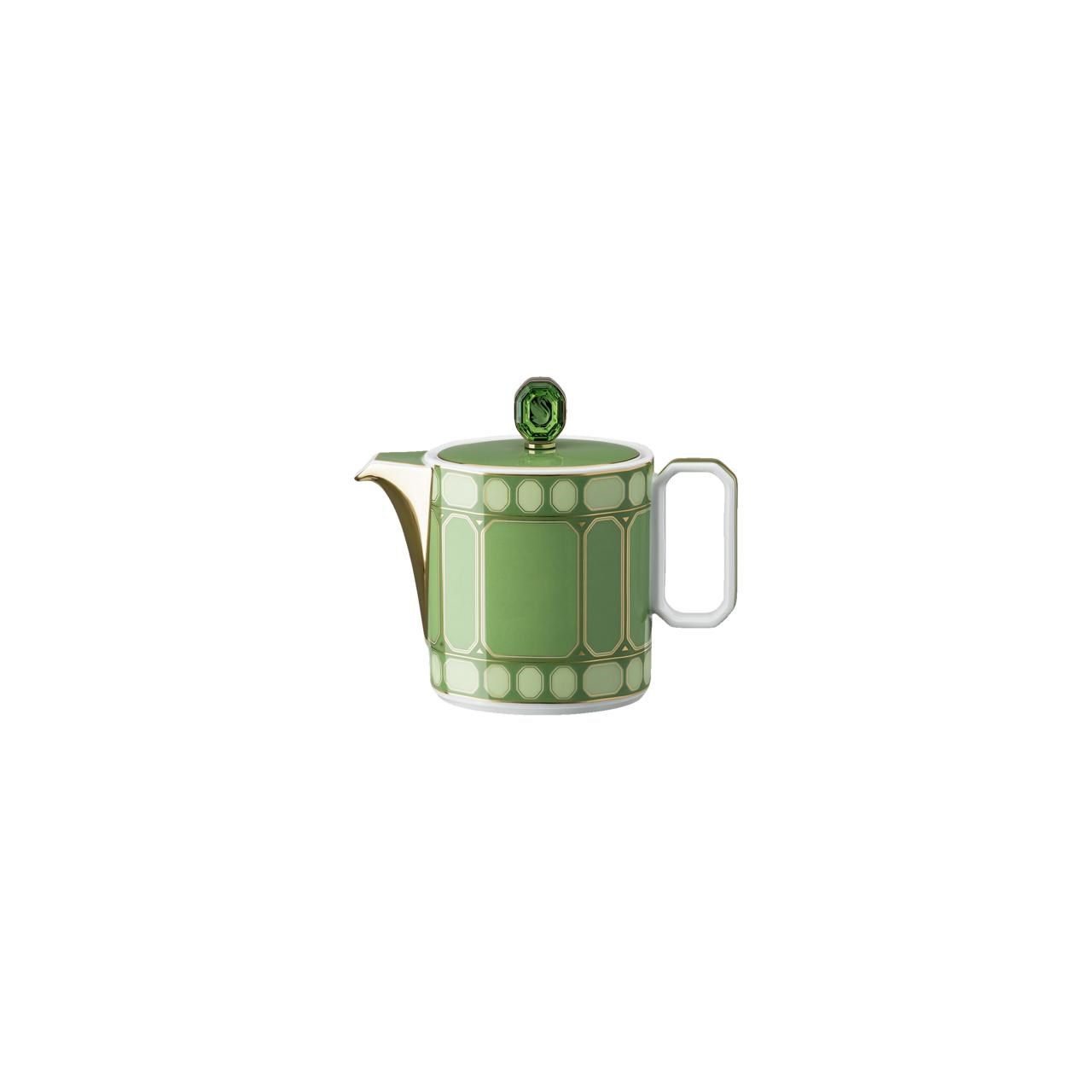 ROSENTHAL X SWAROVSKI SIGNUM FERN - SUTLUK, YESIL, 0,19 L