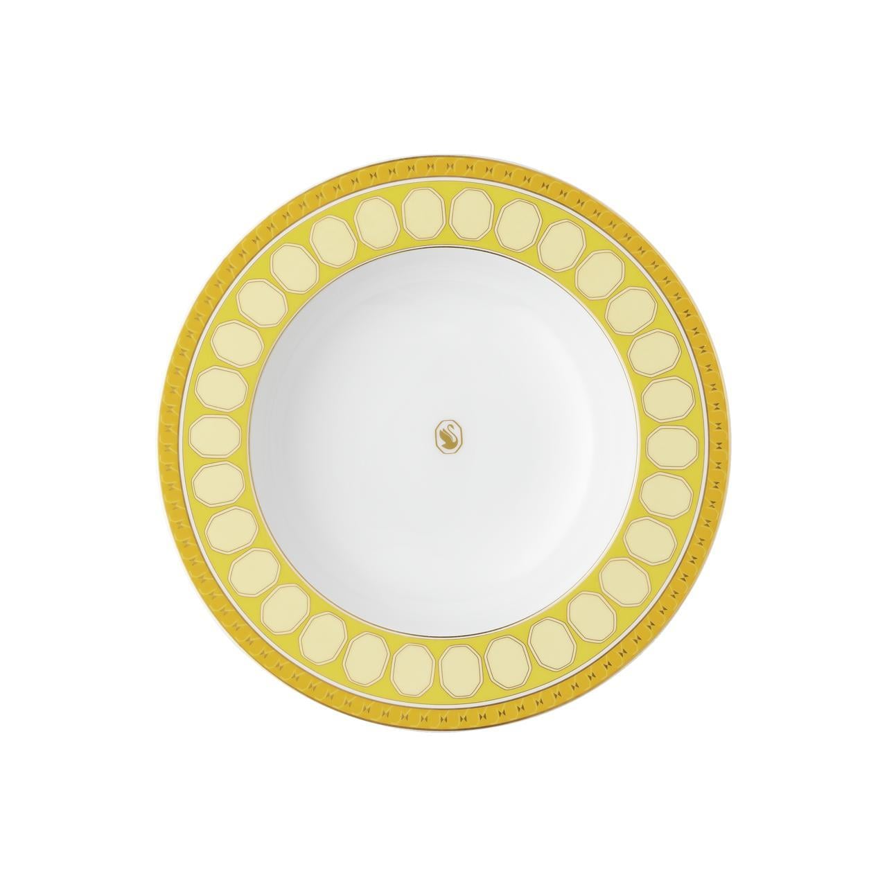 ROSENTHAL X SWAROVSKI SIGNUM JONQUIL - CUKUR TABAK, SARI, 24 CM