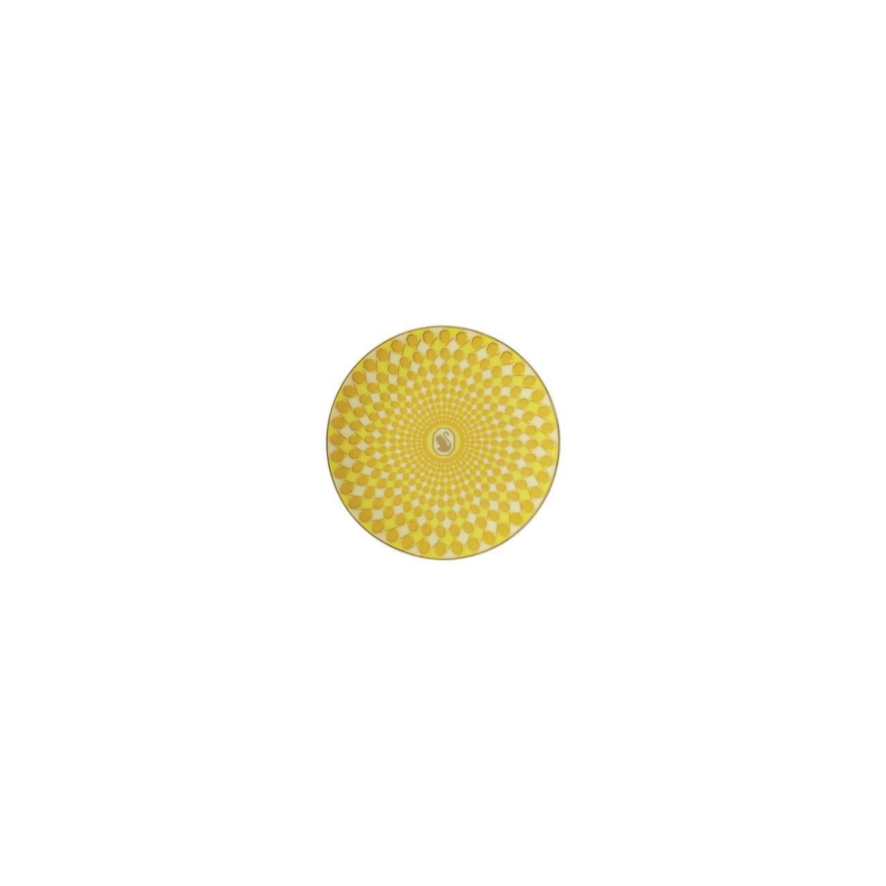 ROSENTHAL X SWAROVSKI SIGNUM JONQUIL - EKMEK TABAGI, SARI, 10 CM