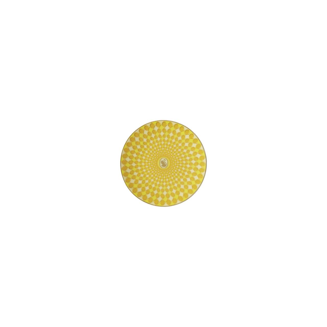 ROSENTHAL X SWAROVSKI SIGNUM JONQUIL - EKMEK TABAGI, SARI, 10 CM