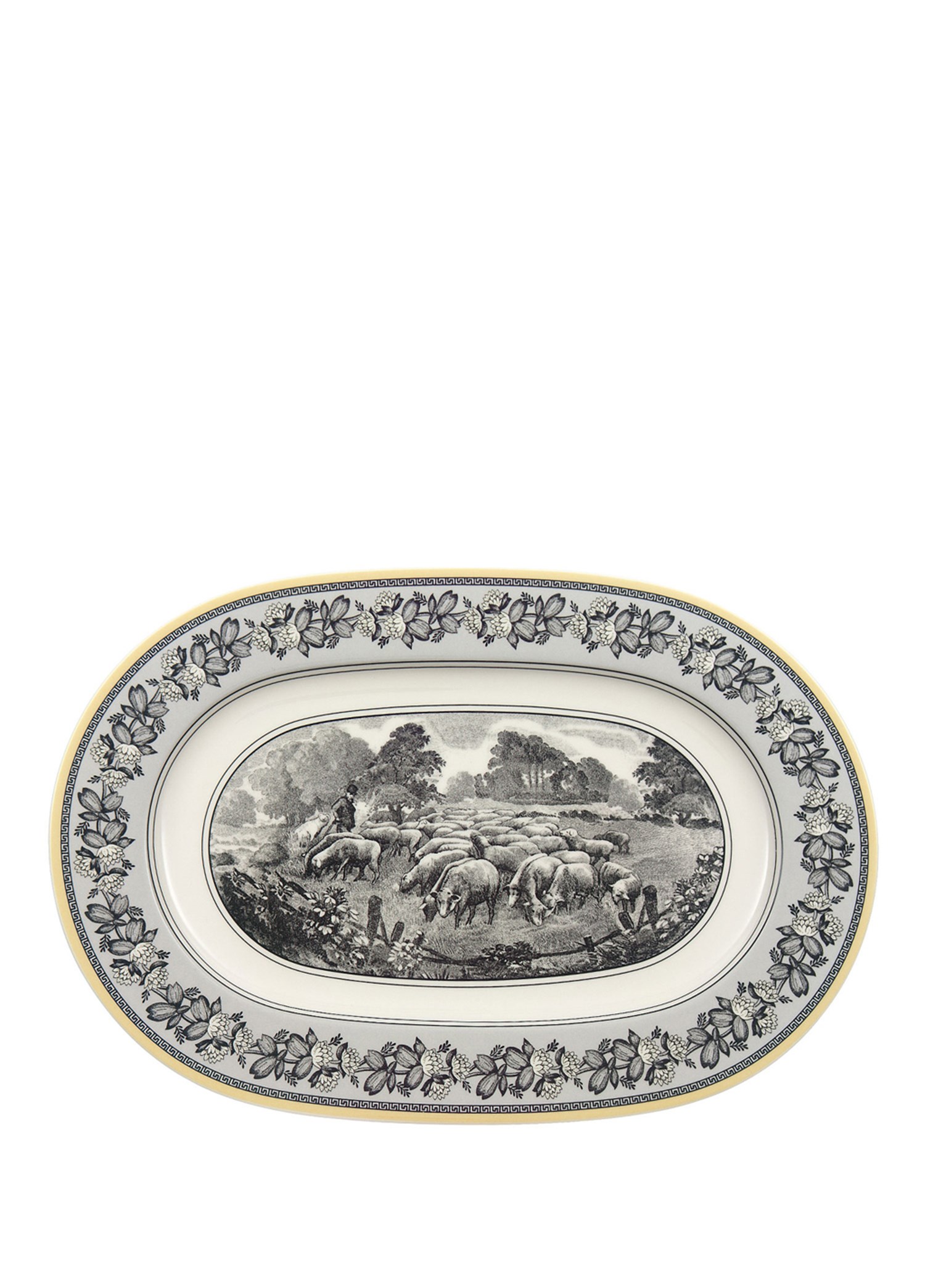 VB AUDUN FERME - OVAL SERVIS TABAGI, 34CM