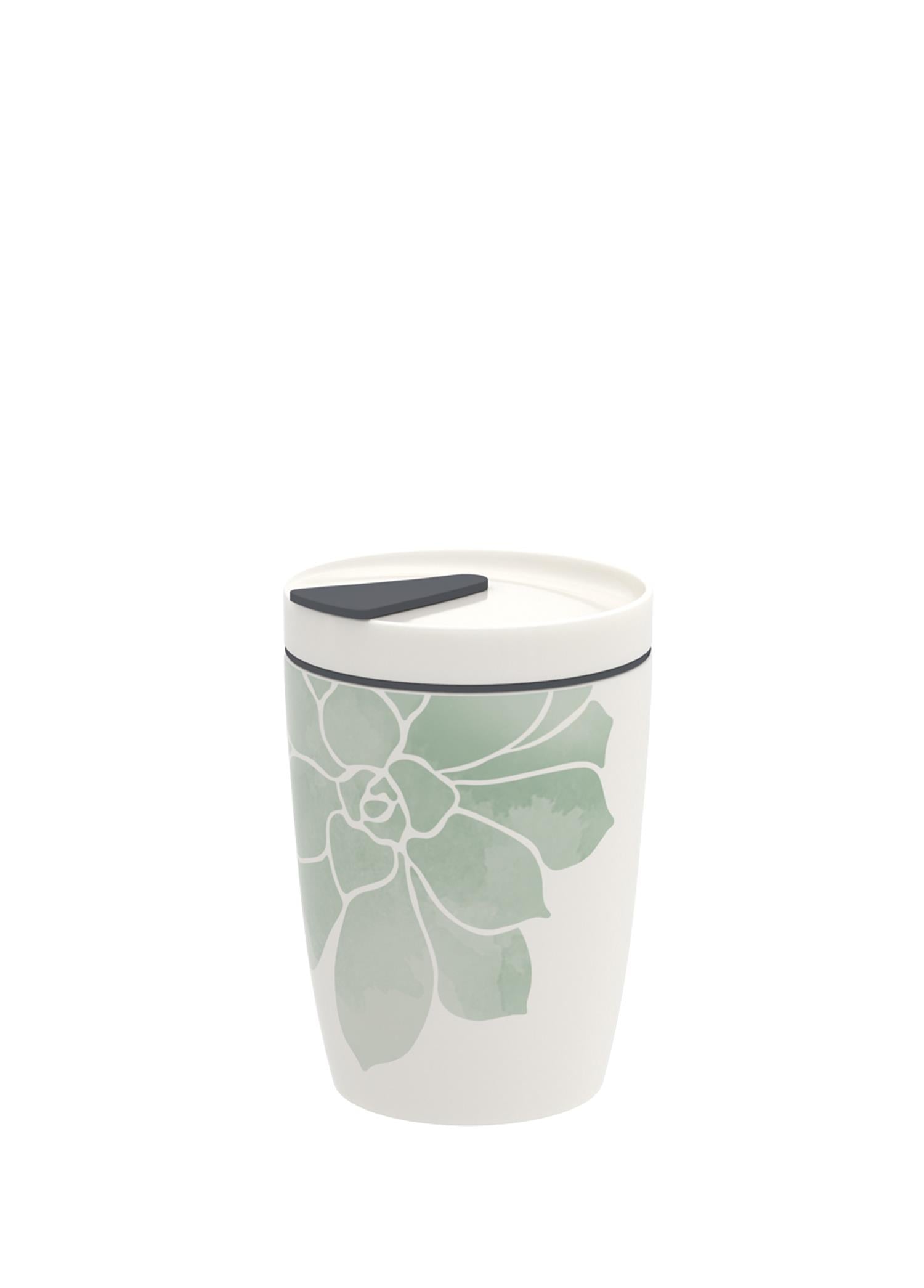 VB COFFEE TO GO- KUPA, YESIL CICEKLI, 0.29 L