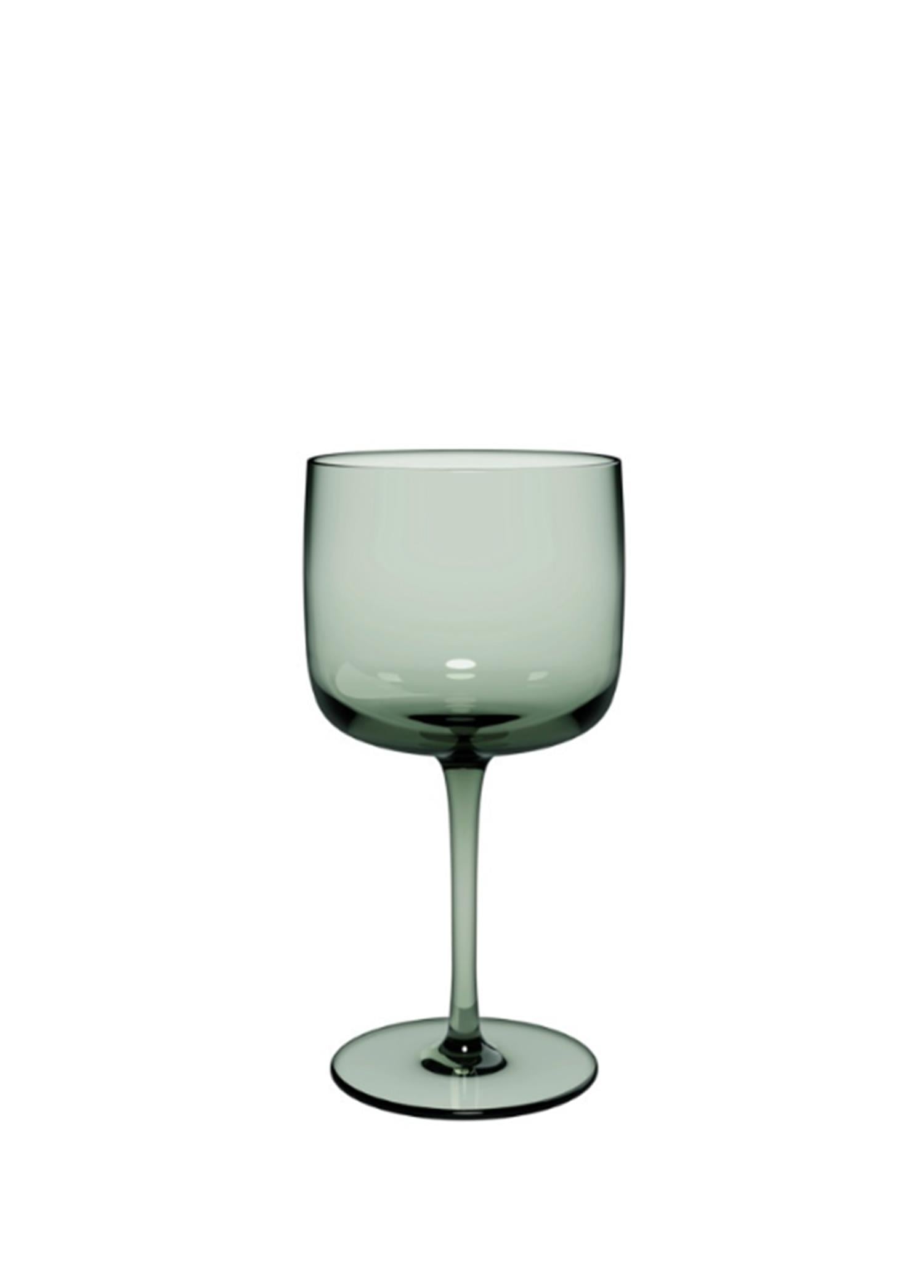 VB LIKE SAGE KR-K-BEYAZ SARAP KADEHI, 85 MM, 2LI SET, YESIL
