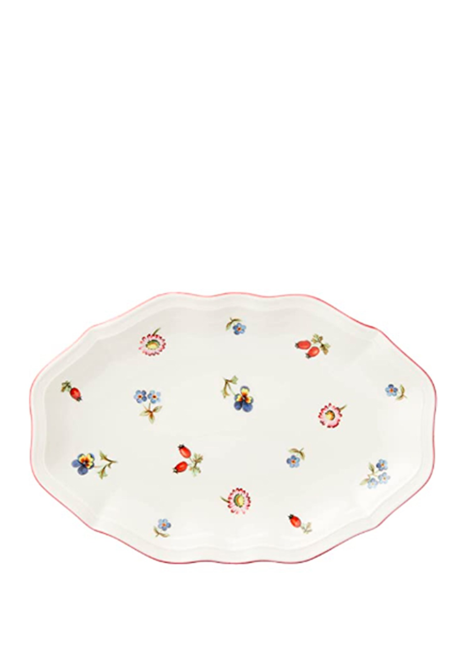 VB PETITE FLEUR - OVAL SERVIS TABAGI 24CM