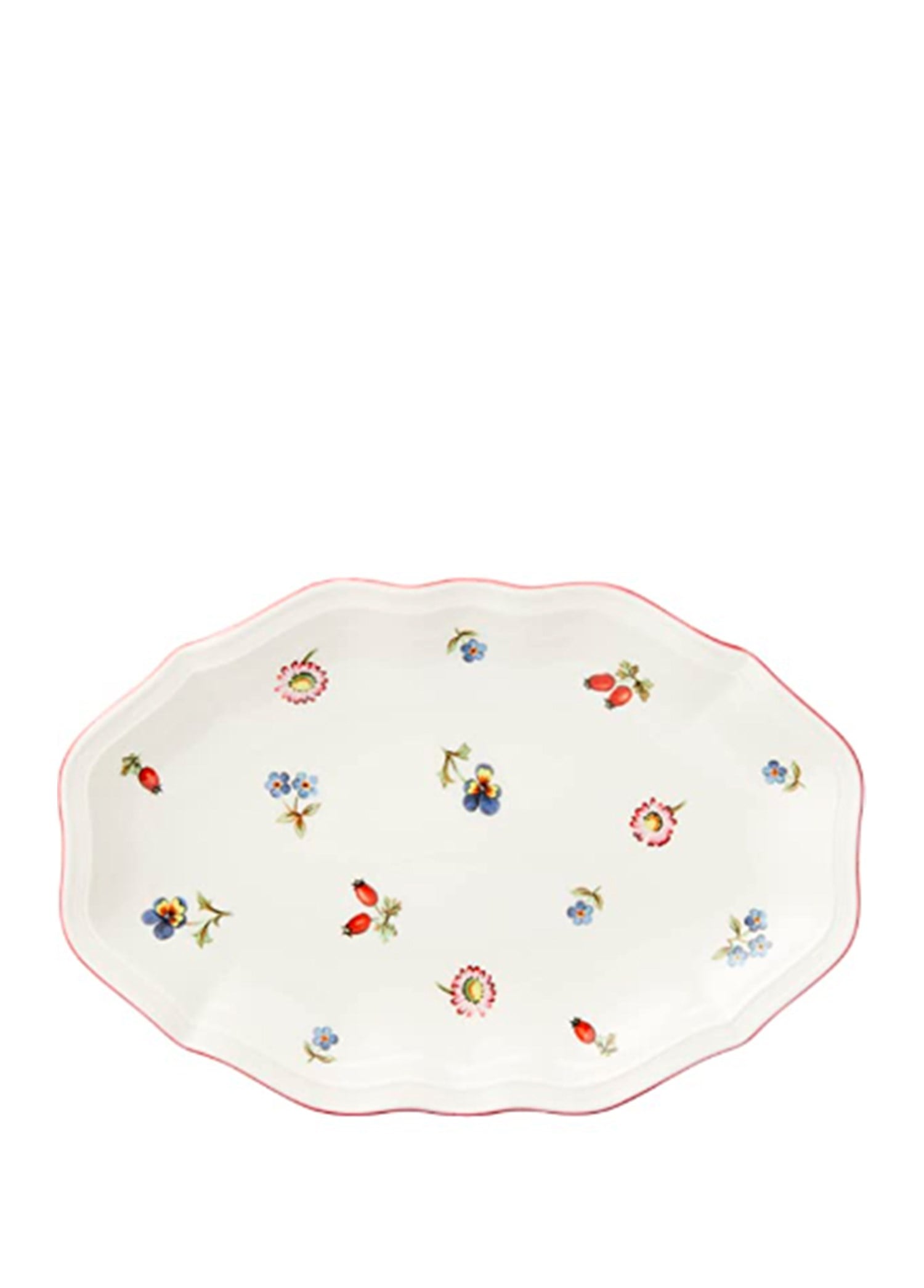 VB PETITE FLEUR - OVAL SERVIS TABAGI 24CM