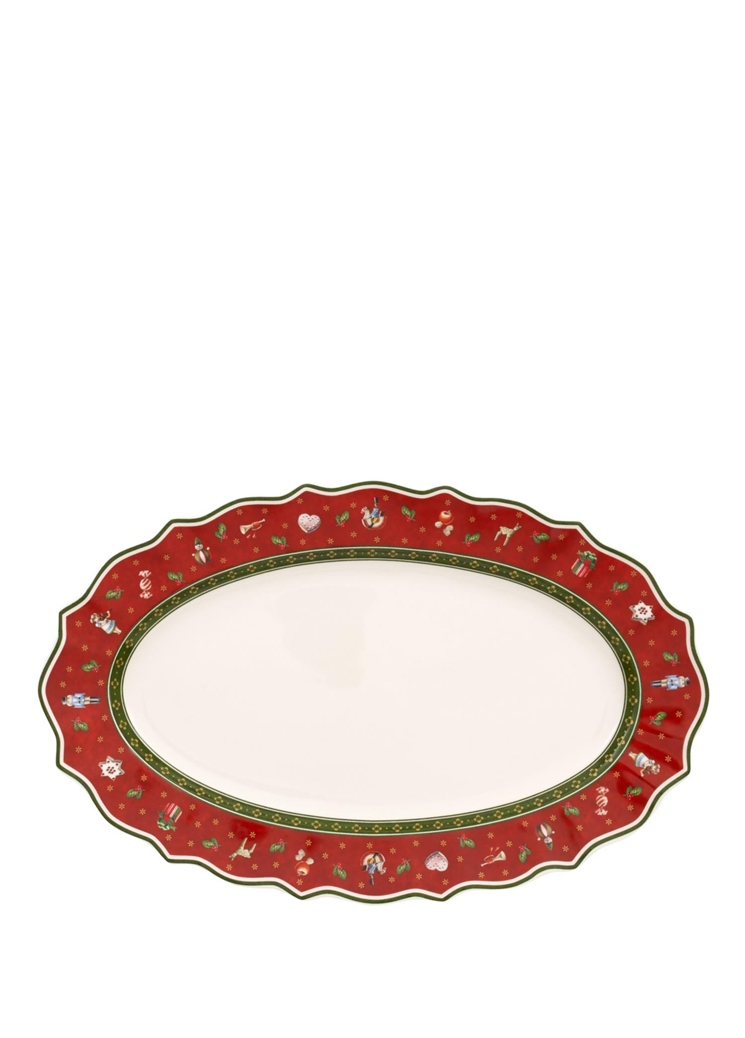 VB TOYS DELIGHT - OVAL SERVIS TABAGI, 38X23.5 CM