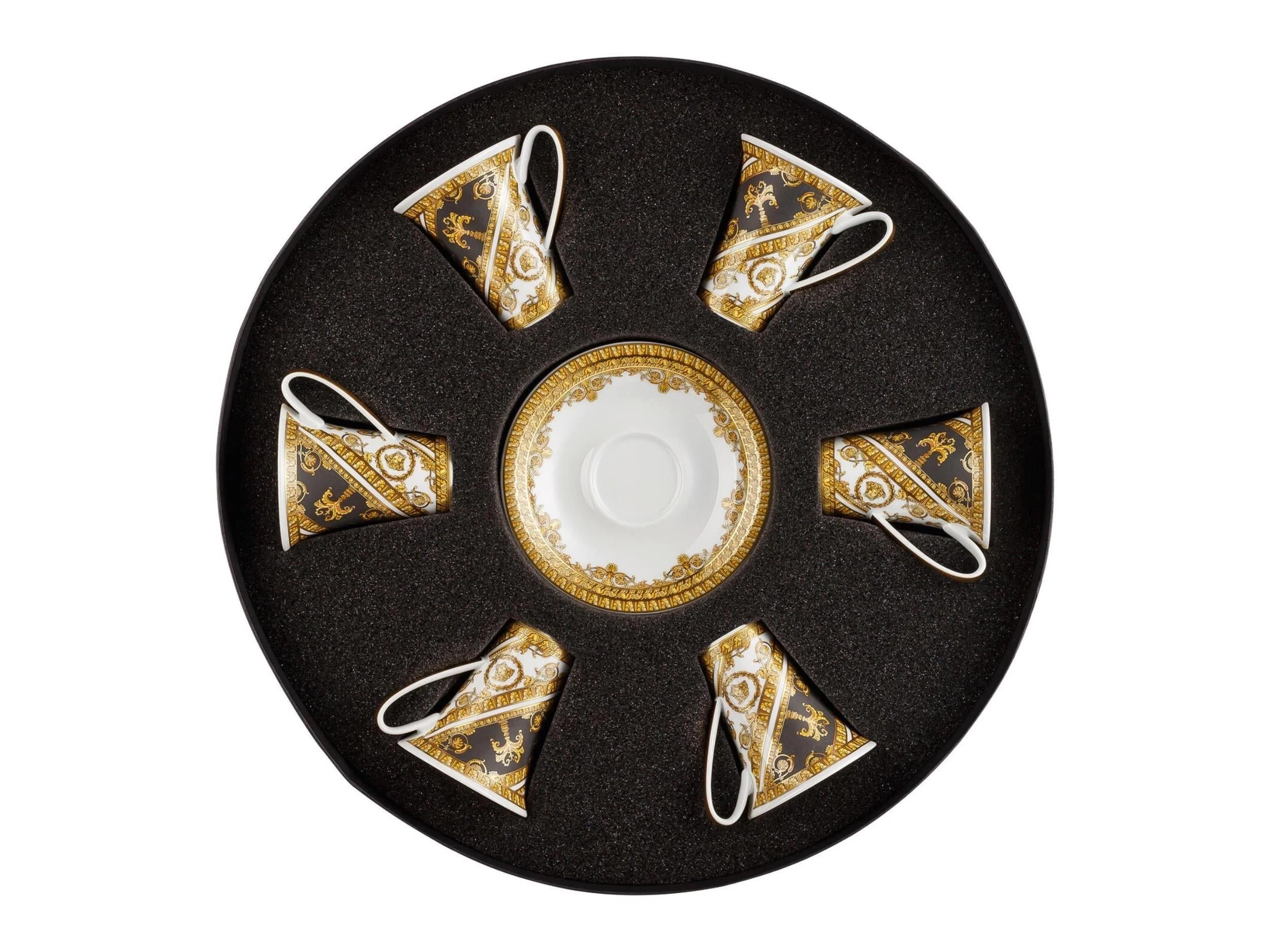 VERSACE ESPRESSO SET 6 LI BAROQUE