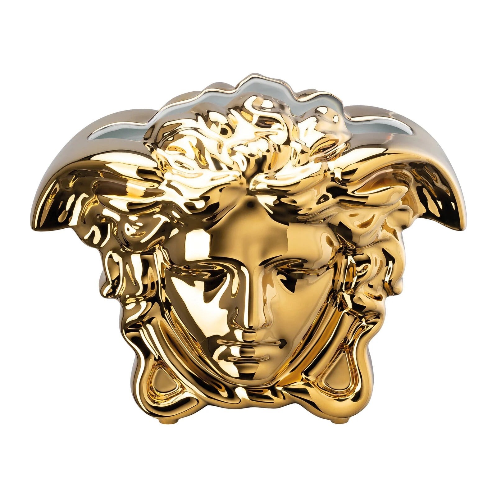 VERSACE VAZO 15 CM MEDUSA GRANDE GOLD