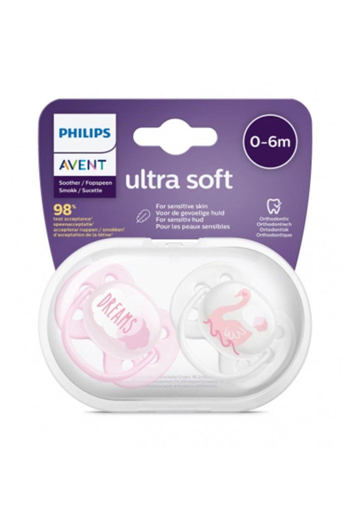 Avent Ultra Soft Emzik 0-6 Ay Kız