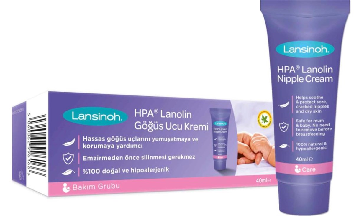 Lansinoh HPA® Lanolin Göğüs Ucu Kremi (40 ml)Anne-Bebek Bakım ÜrünleriLANSİNOHLansinoh HPA® Lanolin Göğüs Ucu Kremi (40 ml) - ozekpharma.comLansinoh HPA® Lanolin Göğüs Ucu Kremi (40 ml)