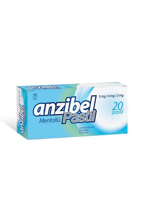 Anzibel Mentollü 20 Pastil