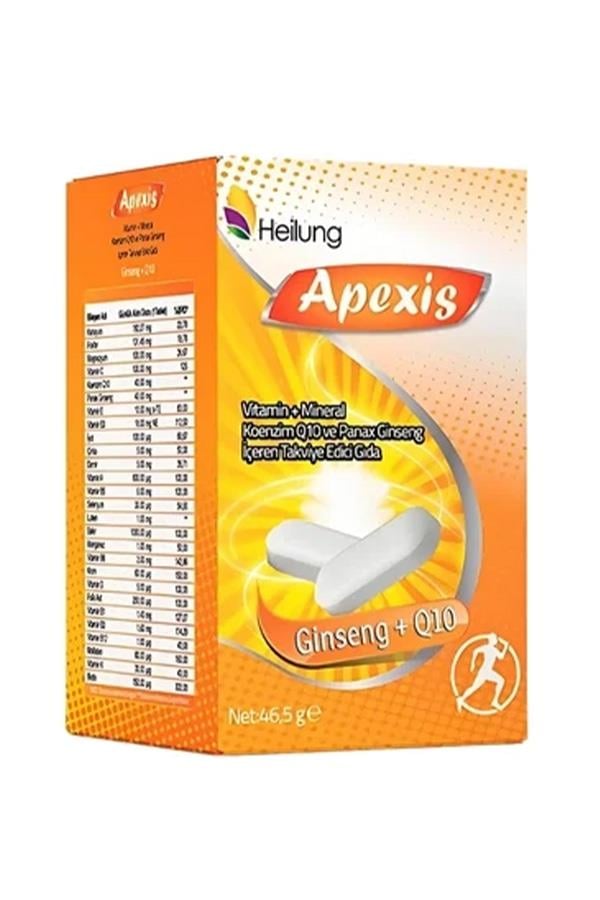 Apexis Multivitamin + Koenzim Q10 + Ginseng 30 Tablet