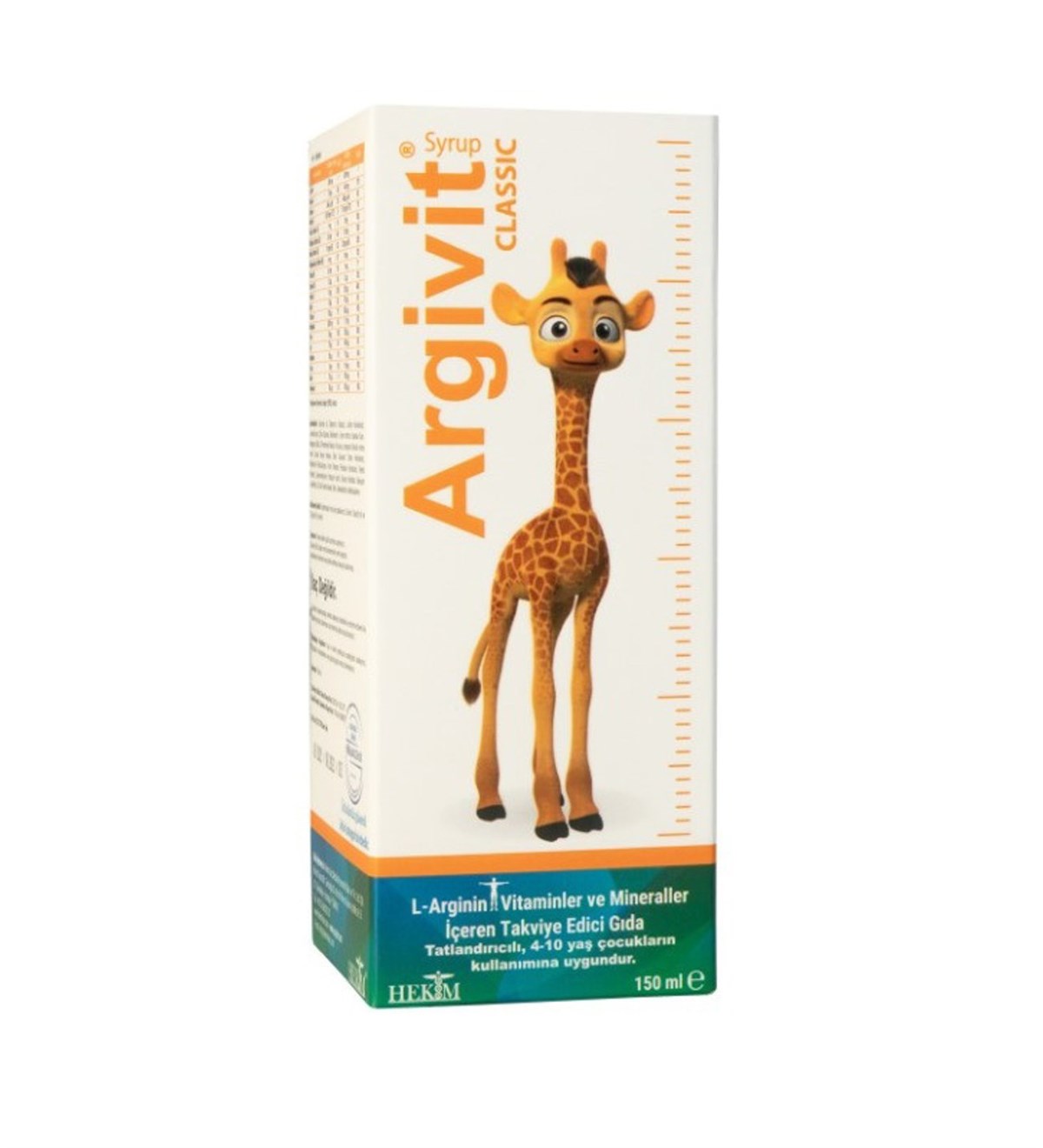 Argivit Vitamin Mineral L-Arjinin Şurup 150 ml