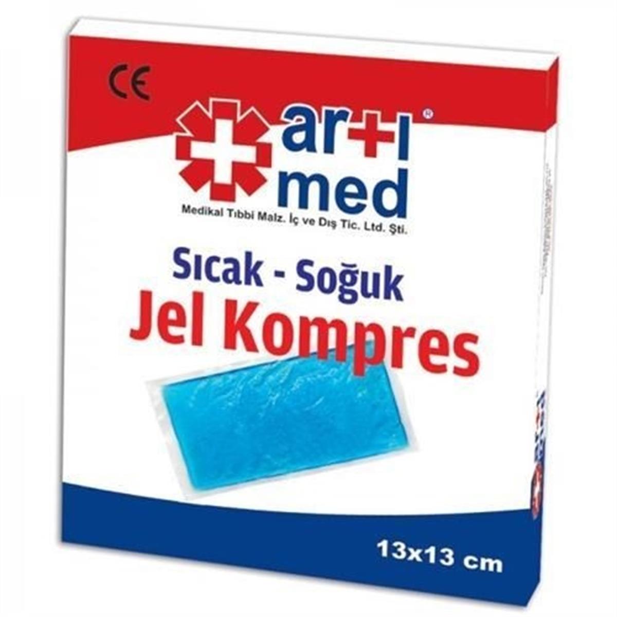 Artımed Küçük Sıcak-Soğuk Jel Kompres 13x13 cm