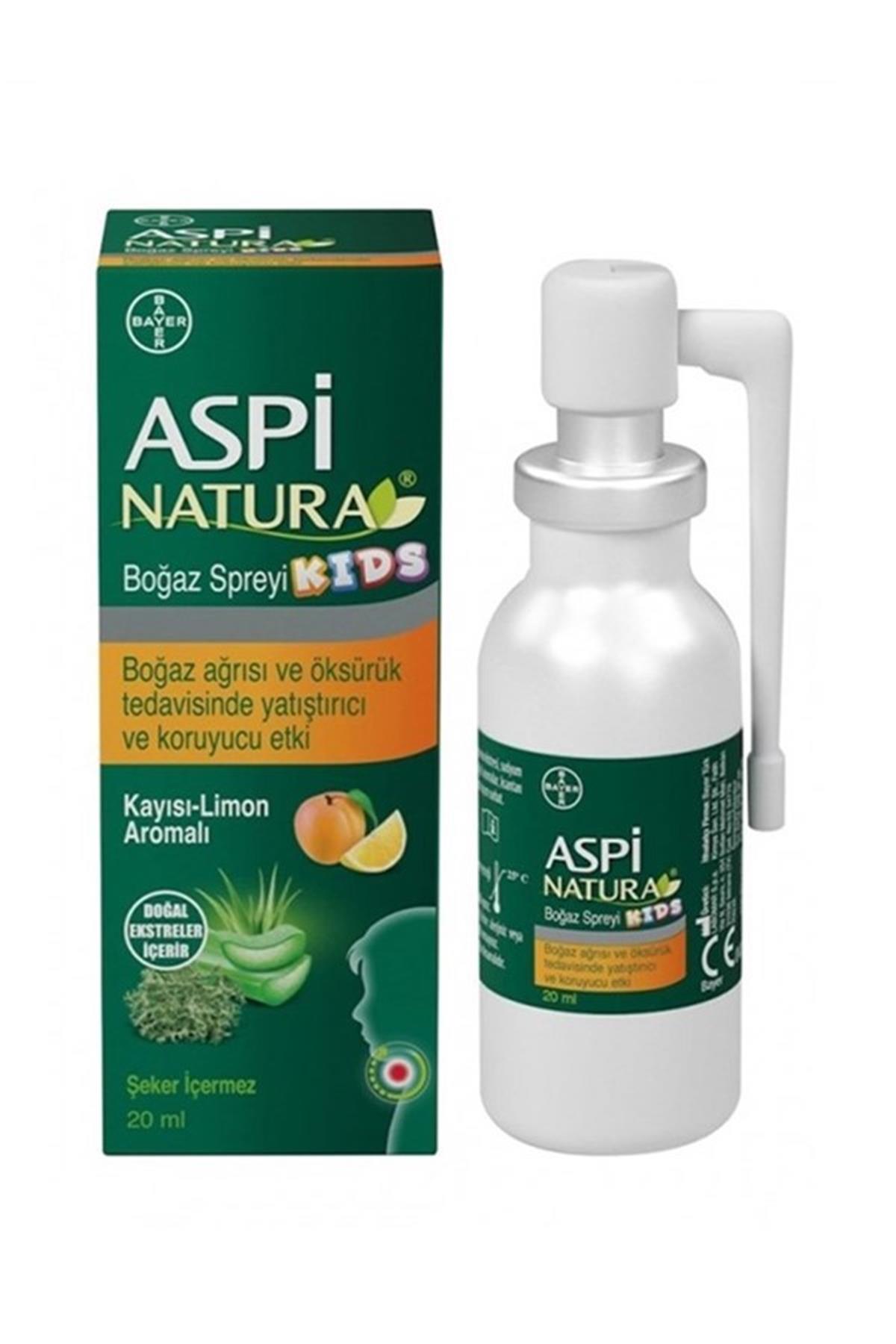Aspinatura Kids Kayısı & Limon Boğaz Spreyi 20 ml