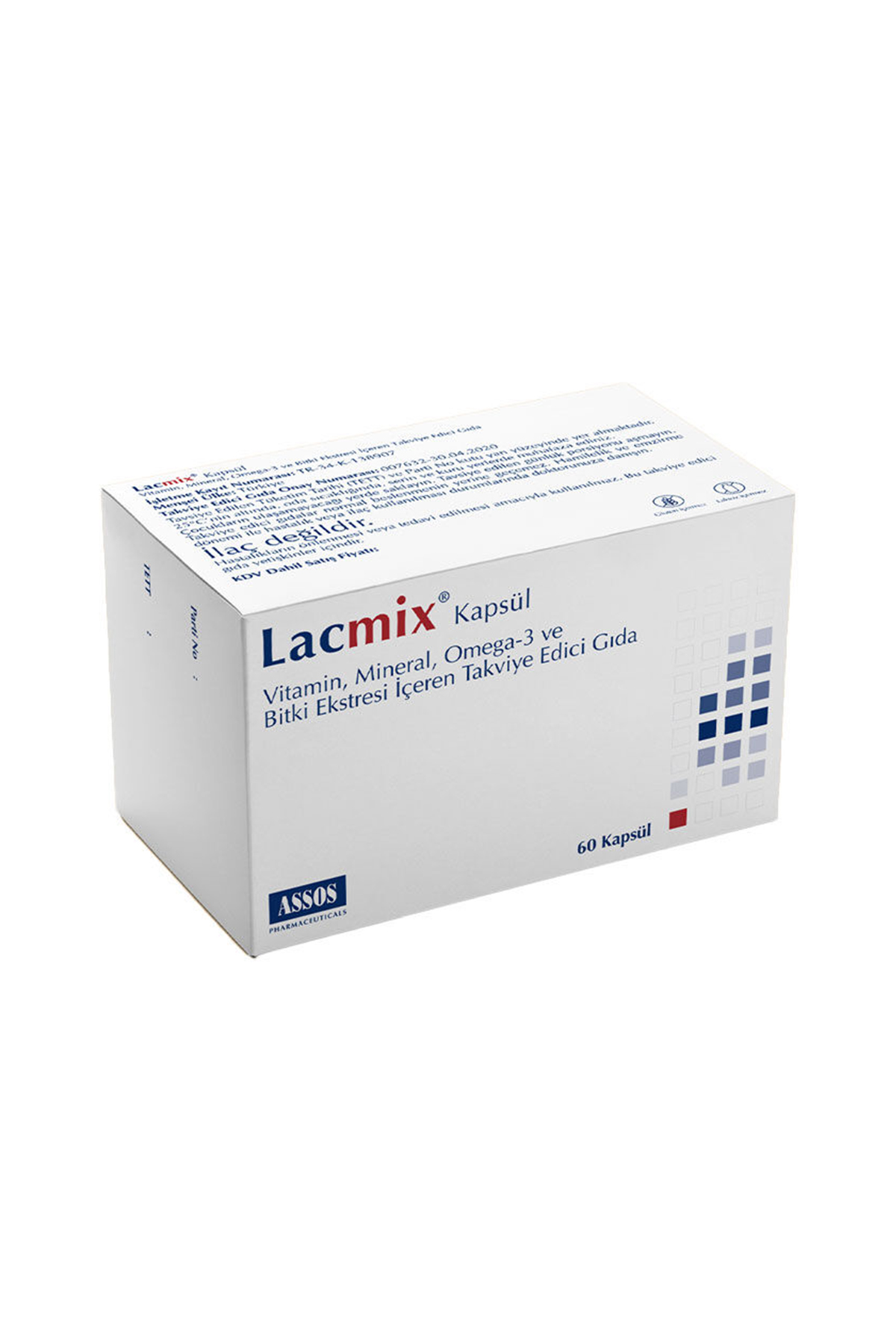 Assos Lacmix 60 Kapsül