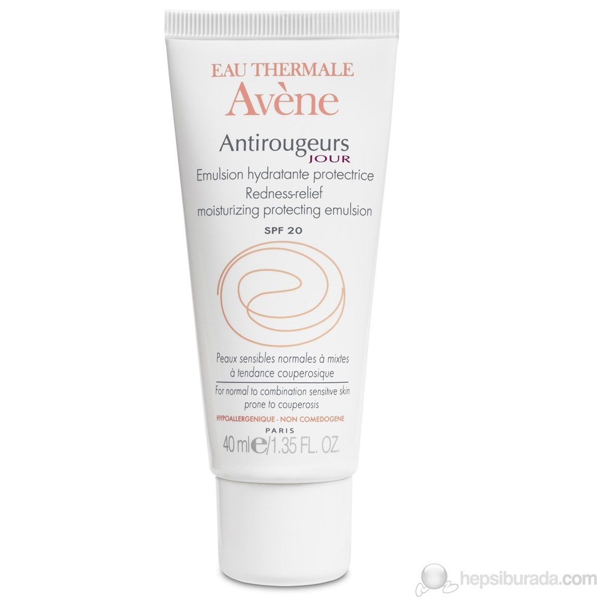 Avene Antirougeurs Emülsiyon SPF 20+ 40 ml