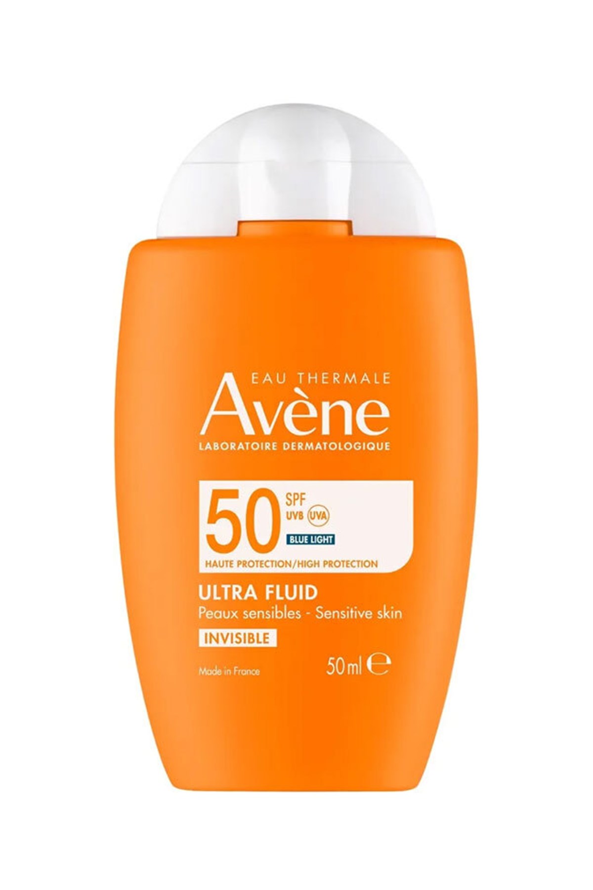 Avene Ultra Fluid Invisible Normal/Karma Ciltler İçin Ultra Hafif SPF 50 Güneş Kremi