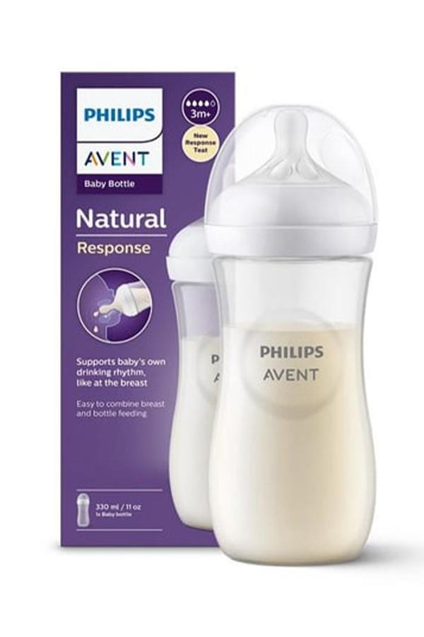 Avent Natural Response Doğal Tepkili PP Biberon 3 Ay 330 ml