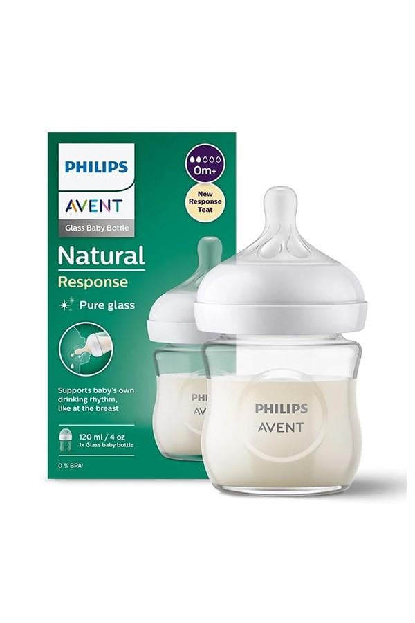 Avent Response Doğal Tepkili Cam Biberon 0+ Ay120 ml