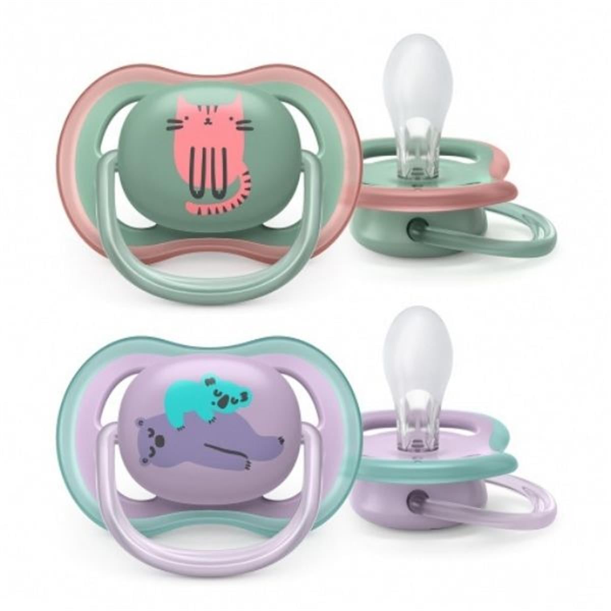 Avent SCF085/18 Ultra Air Emzik Kız 6-18 Ay 2'li