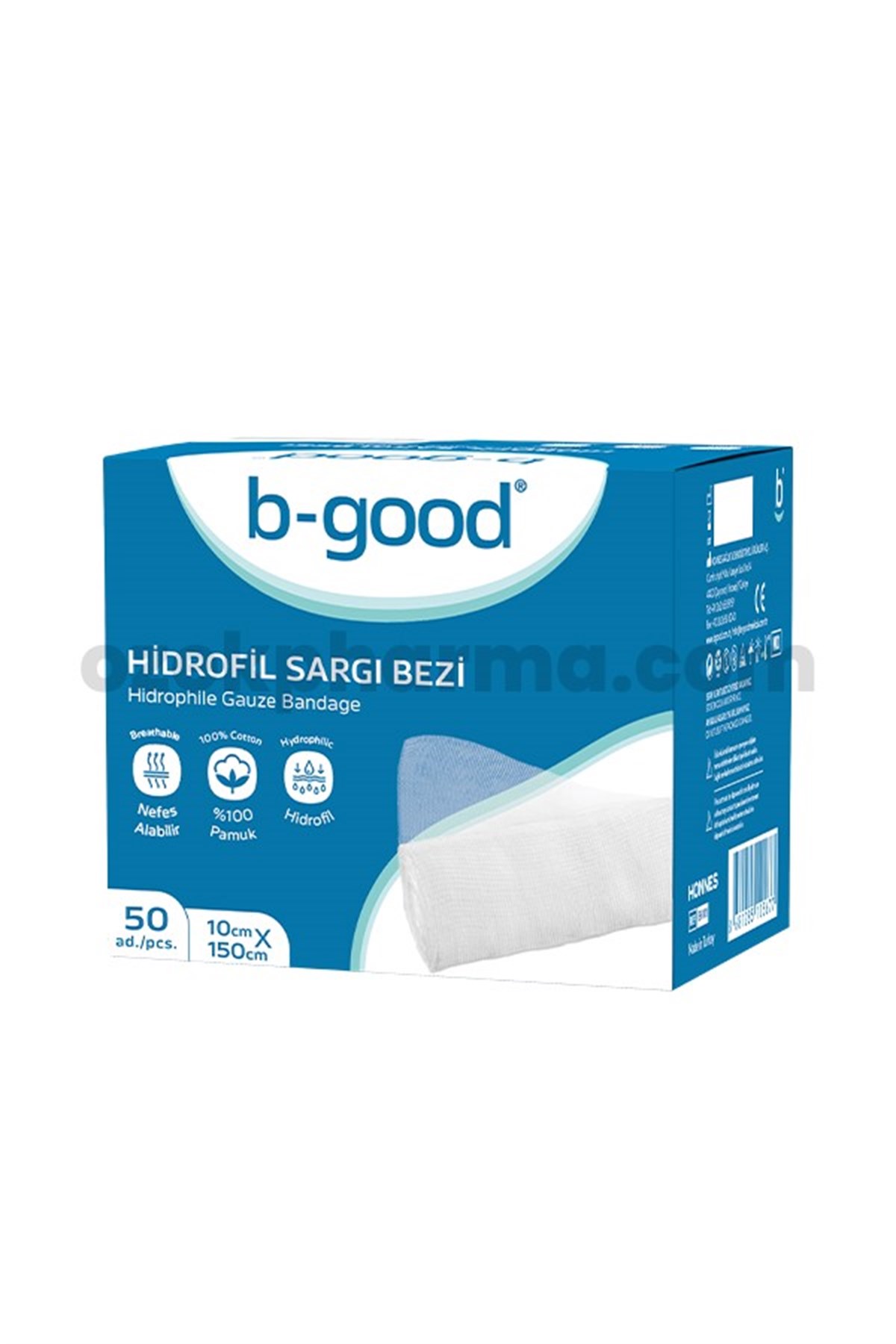 B Good Hidrofil Sargı Bezi 10x150cm 1 Adet