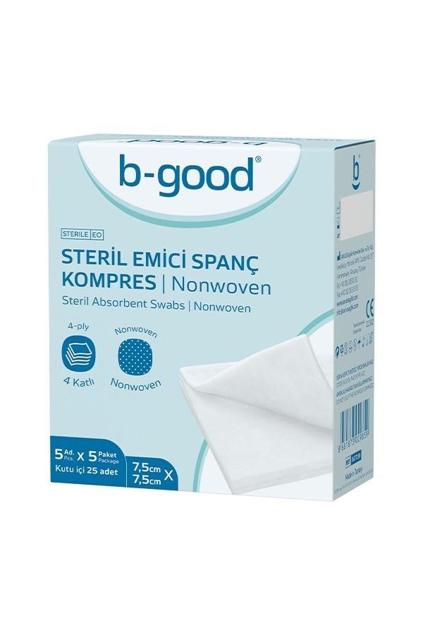 B-Good Steril Emici Spanç Kompres 25'li