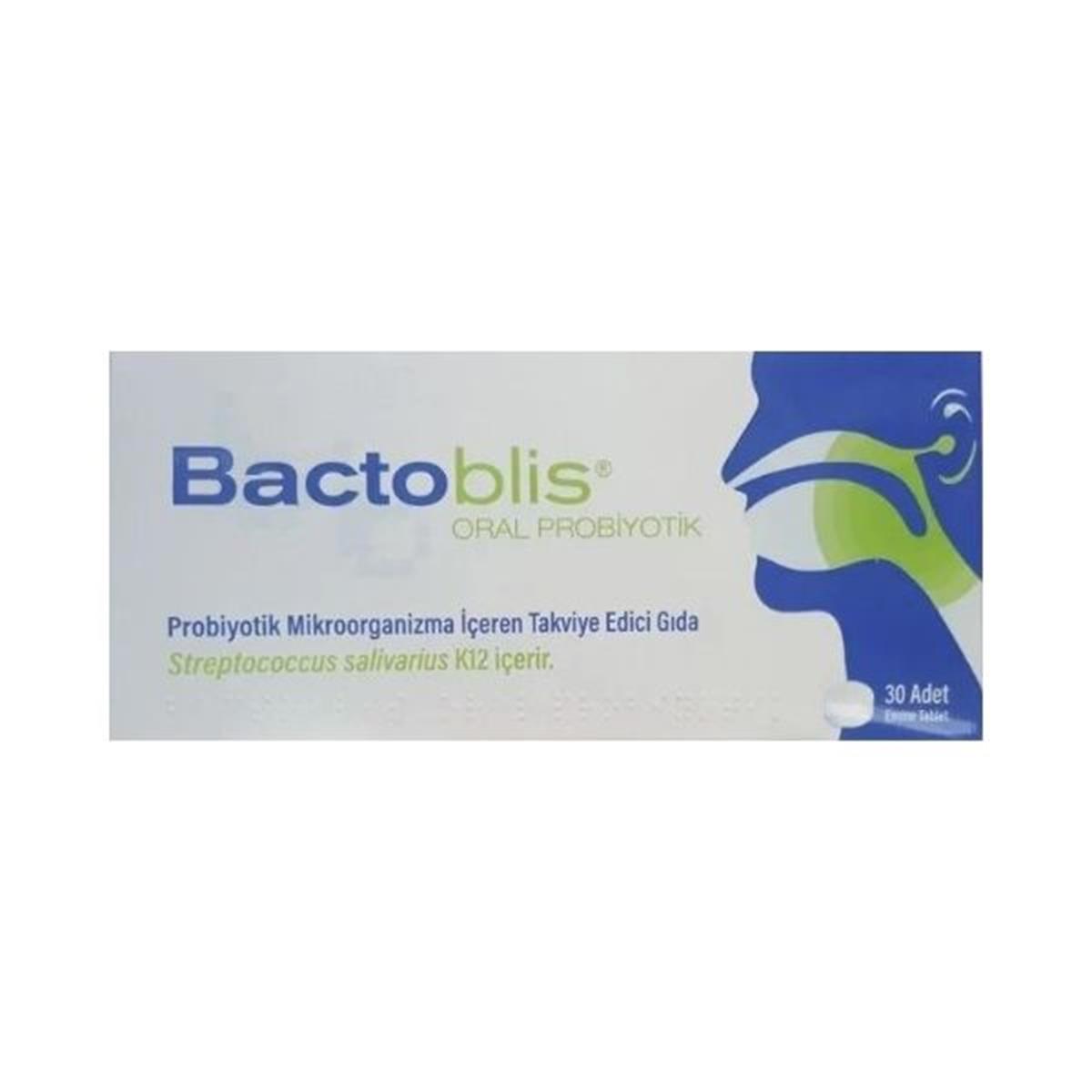 Bactoblis Probiyotik 30 Tablet