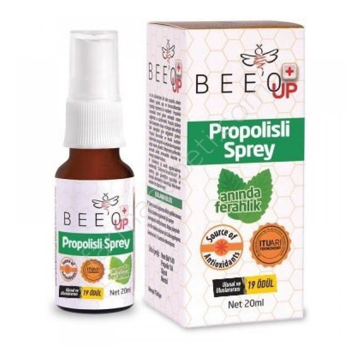 Bee'o Up Propolisli Sprey 20 mlBağışıklık GüçlendiriciBEE'O UPBee'o Up Propolisli Sprey 20 ml - ozekpharma.comBee'o Up Propolisli Sprey 20 ml