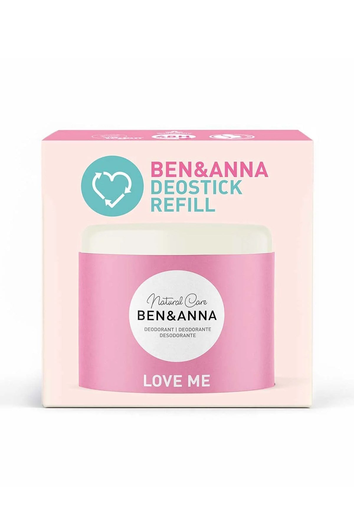 Ben & Anna Stick Deodorant Refill Love Me 40 g